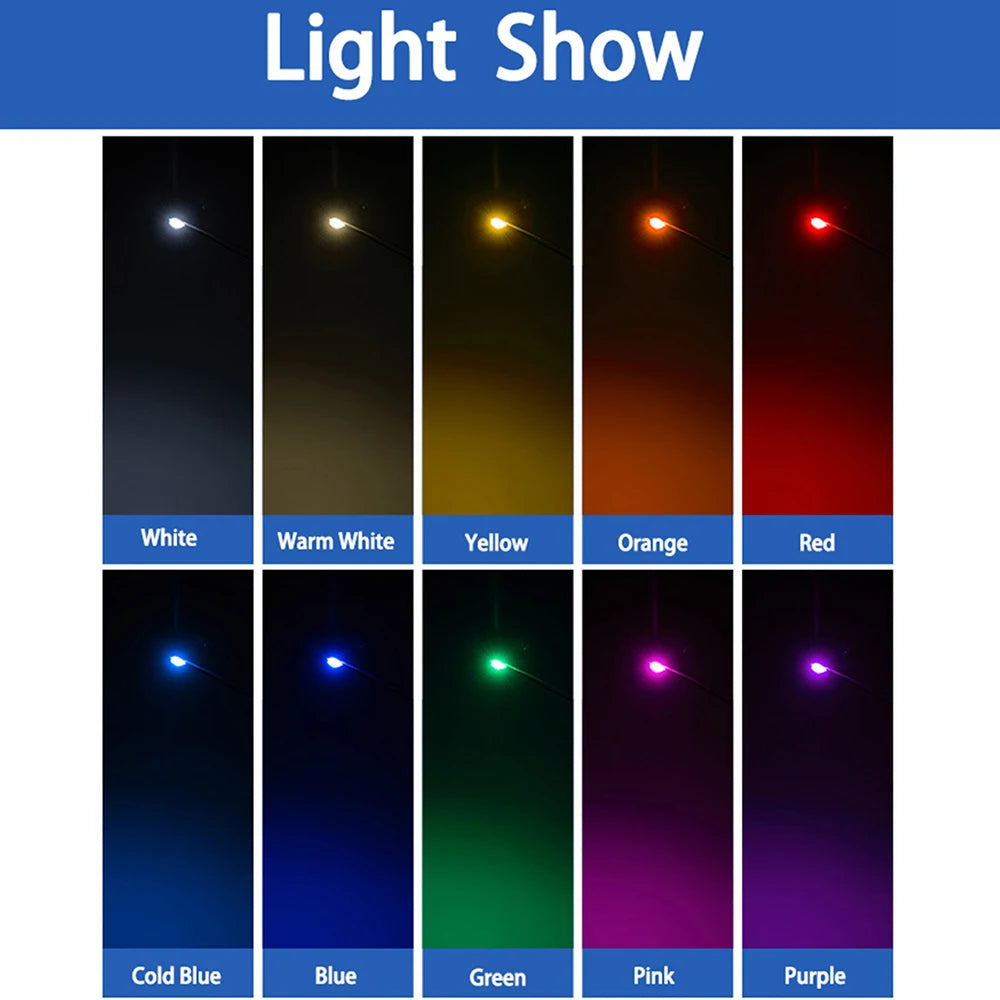 10Pcs 0402 0603 0805 1206 SMD LED Lamp DIY Railway Model Kits Toy Light 3V 30cm Emitting Diode Wram White Red Green Blue Yellow