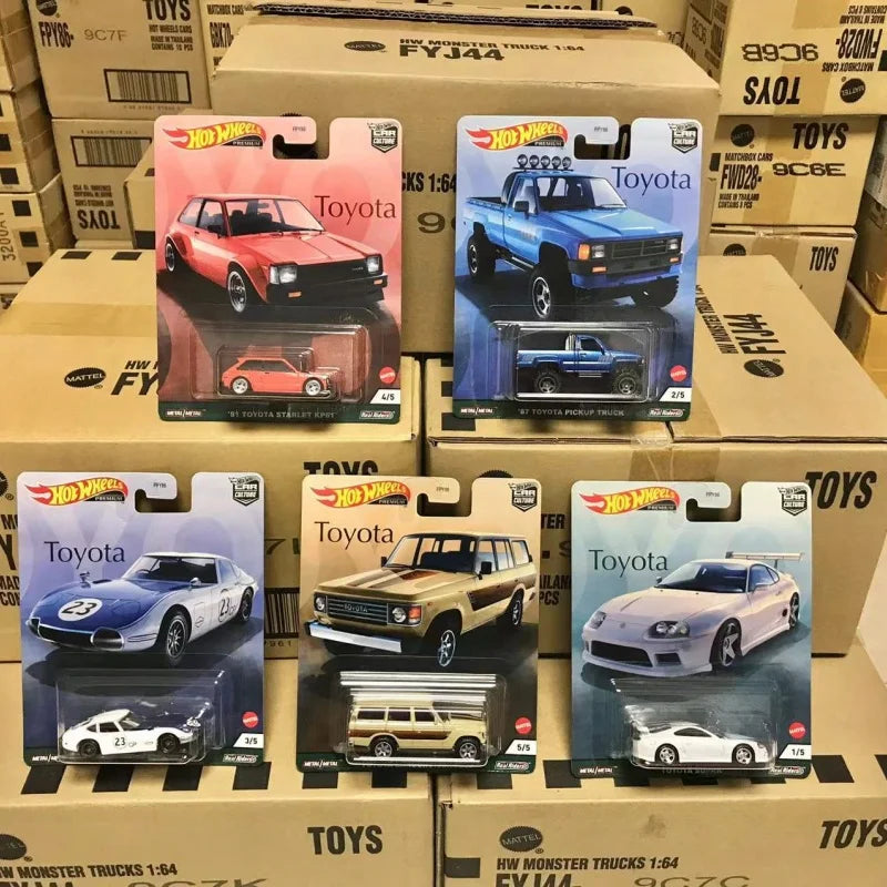 Hot Wheels Cultural Series Classic Collection Alloy Toy Classic Collection Model FPY86 Birthday Gift Desktop Toys