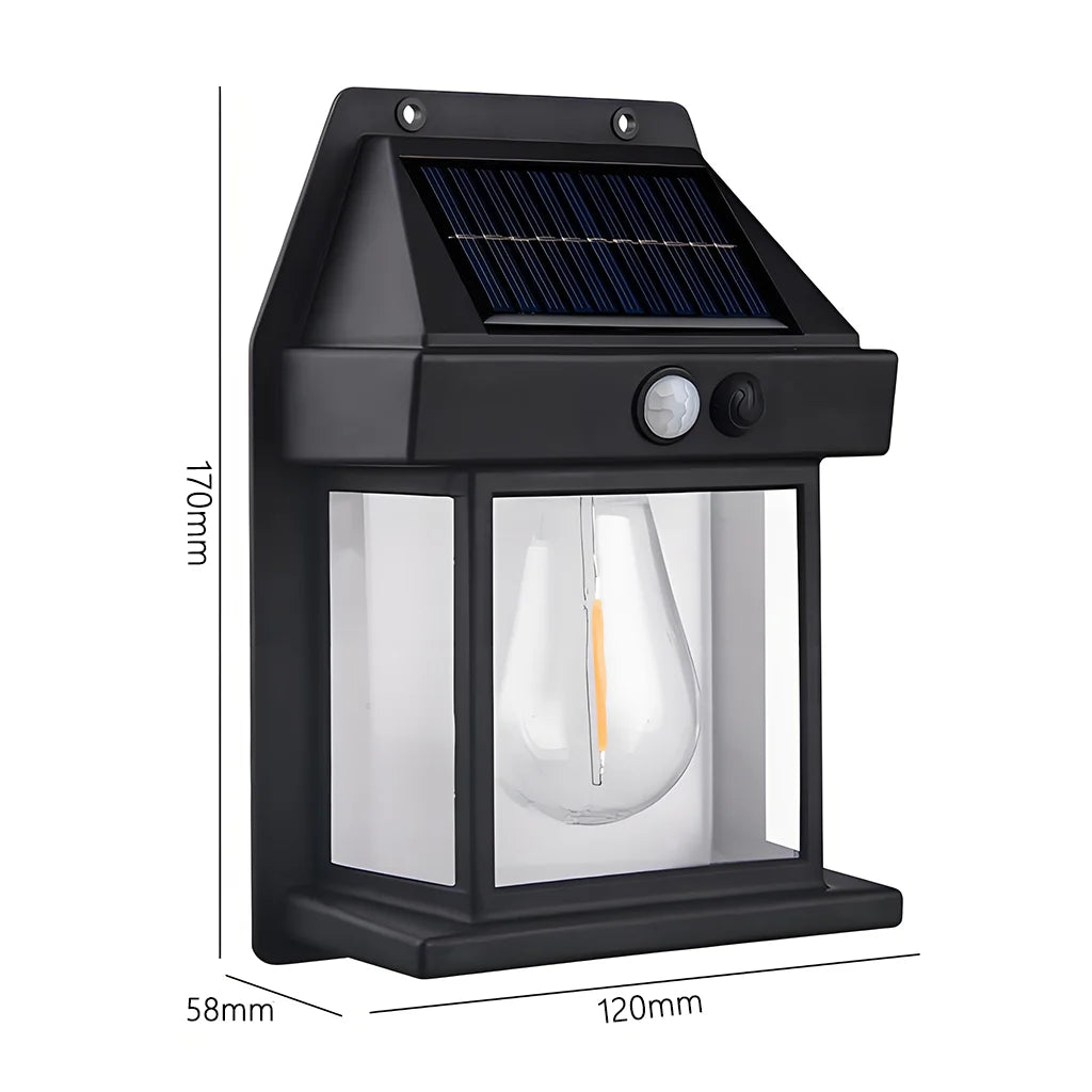 Powerful Solar Wall Light Outdoor Waterproof LED Lamp House Garden Fence Decoration Light Sensor Solar Energy Wall Lantern LED