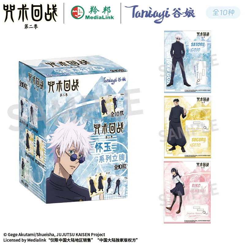 Genuine Juiutsu Kaisen: Hidden Inventory2025 Anime Collaboration Acrylic Station Sign Blind Box Gojo Satoru Cartoon Toy Gift