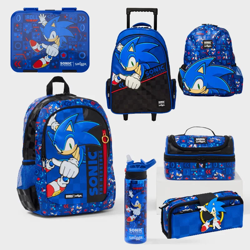 Genuine Australian Smiggle School Bag Large Cartoon Backpack Stress Relief Bag Large Capacity Backpack for Male and Female Bag