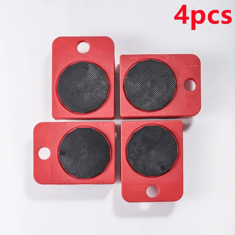 Multipurpose Furniture Mover Set – 2/4/5pcs Heavy Duty Rollers For Effortless Moving & Lifting