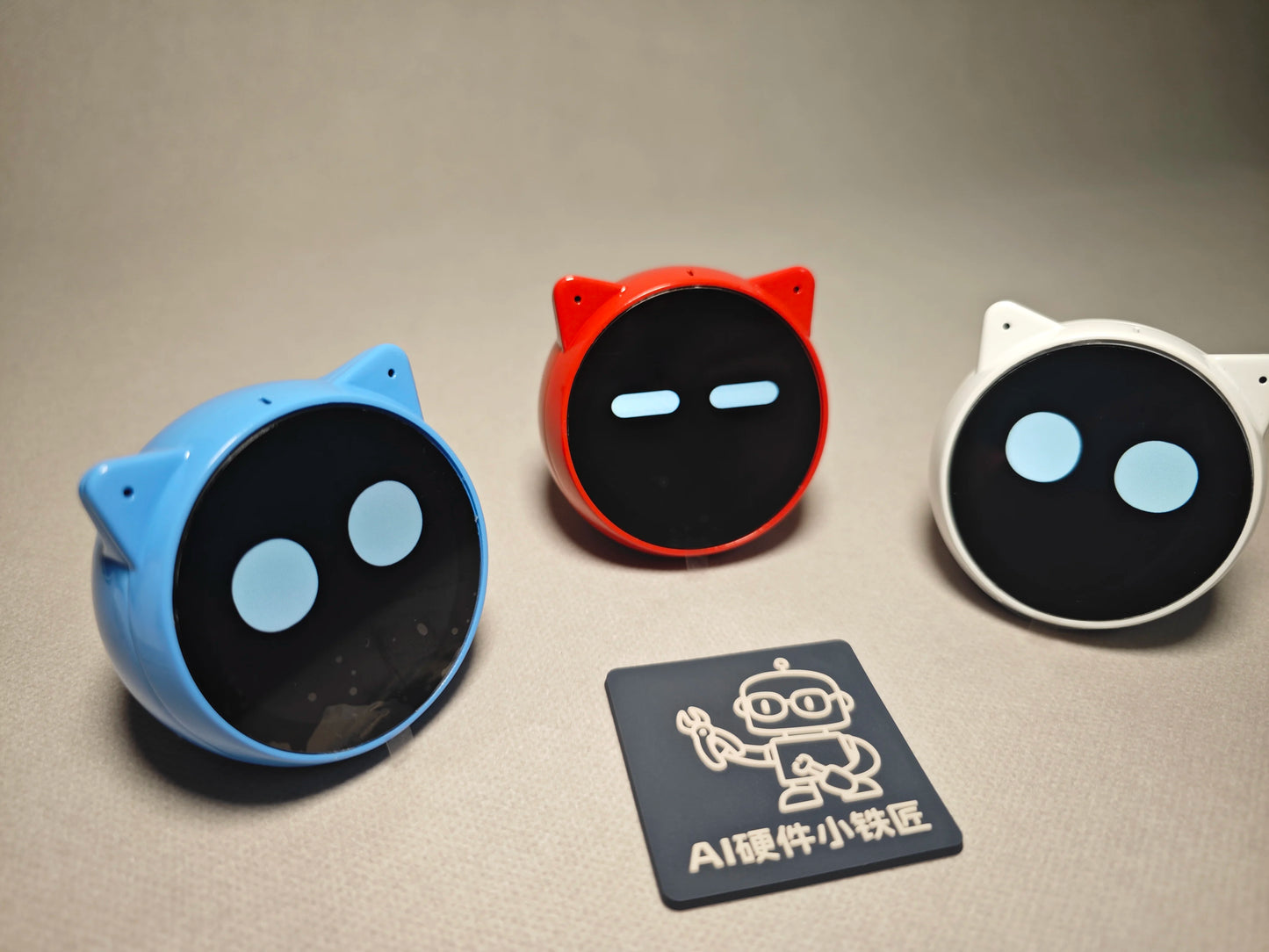 Echoear Meow Companion Desktop Intelligent Ai Chat Robot Bean Bag Voice Dialogue Toy Finished Holiday Gift