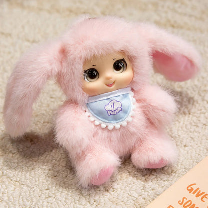 18cm Hot New Kawaii Cosplay Animal Plush Pentant Gummy Doll Frog Deer Bear Sheep Rabbit Baby Plush Toy Home Decor Gift For Kids