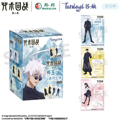 Genuine Juiutsu Kaisen: Hidden Inventory2025 Anime Collaboration Acrylic Station Sign Blind Box Gojo Satoru Cartoon Toy Gift