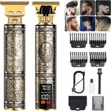 2025 T9 HairClipper Beard Shaving Body Hair Trimmer Clippers Electric Machine Men Haircut Machine 0mm Barber ShaverDragon Carved