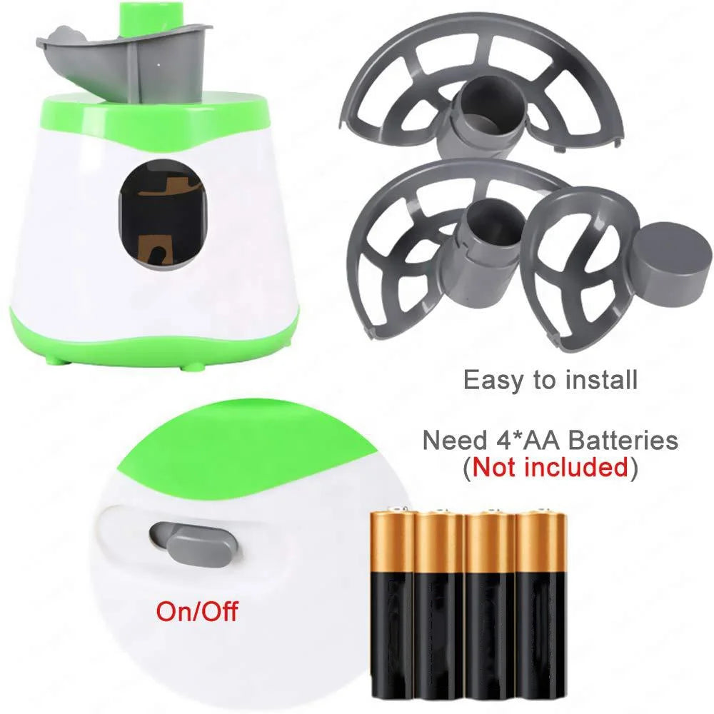 Kid Beginners Automatic  Ping Pong Ball Throwing Machine Table Tennis Trainer Balls Launcher Training Machine Table Tennis Robot