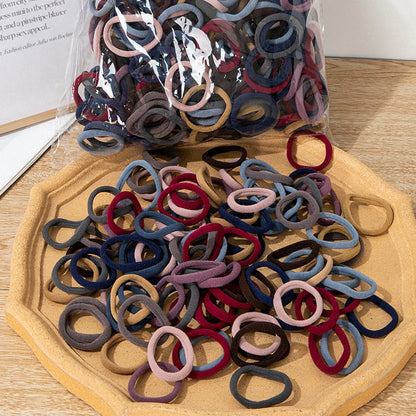 50/100 PCS hair bands, nylon hair bands, hair bands, rubber bands, elastic hair bands, hair accessory