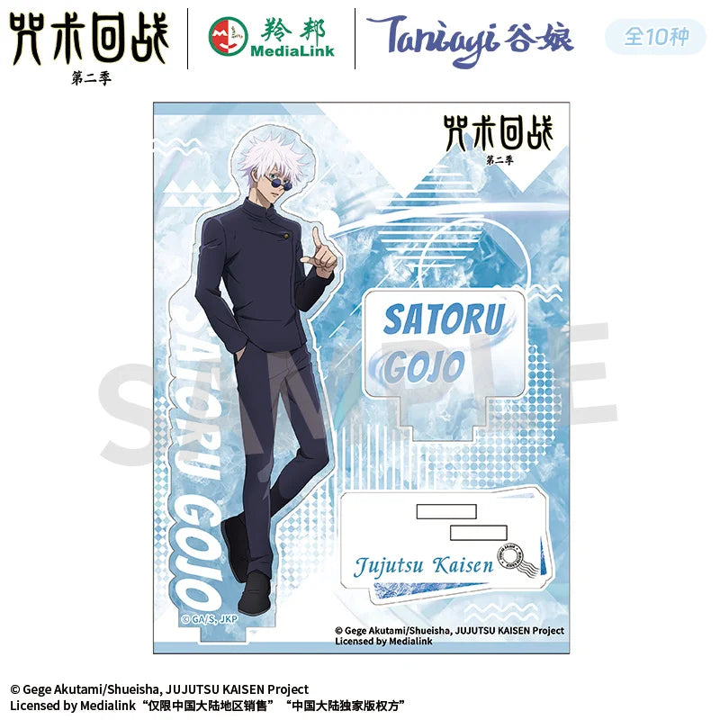 Genuine Juiutsu Kaisen: Hidden Inventory2025 Anime Collaboration Acrylic Station Sign Blind Box Gojo Satoru Cartoon Toy Gift