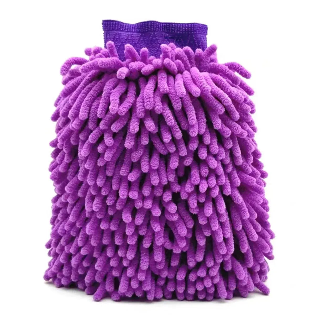Car Wash Gloves Chenille Glove Plush Rags Thickened double-sided Car Supplies Cleaning Tools Auto Acessories Car Detailing
